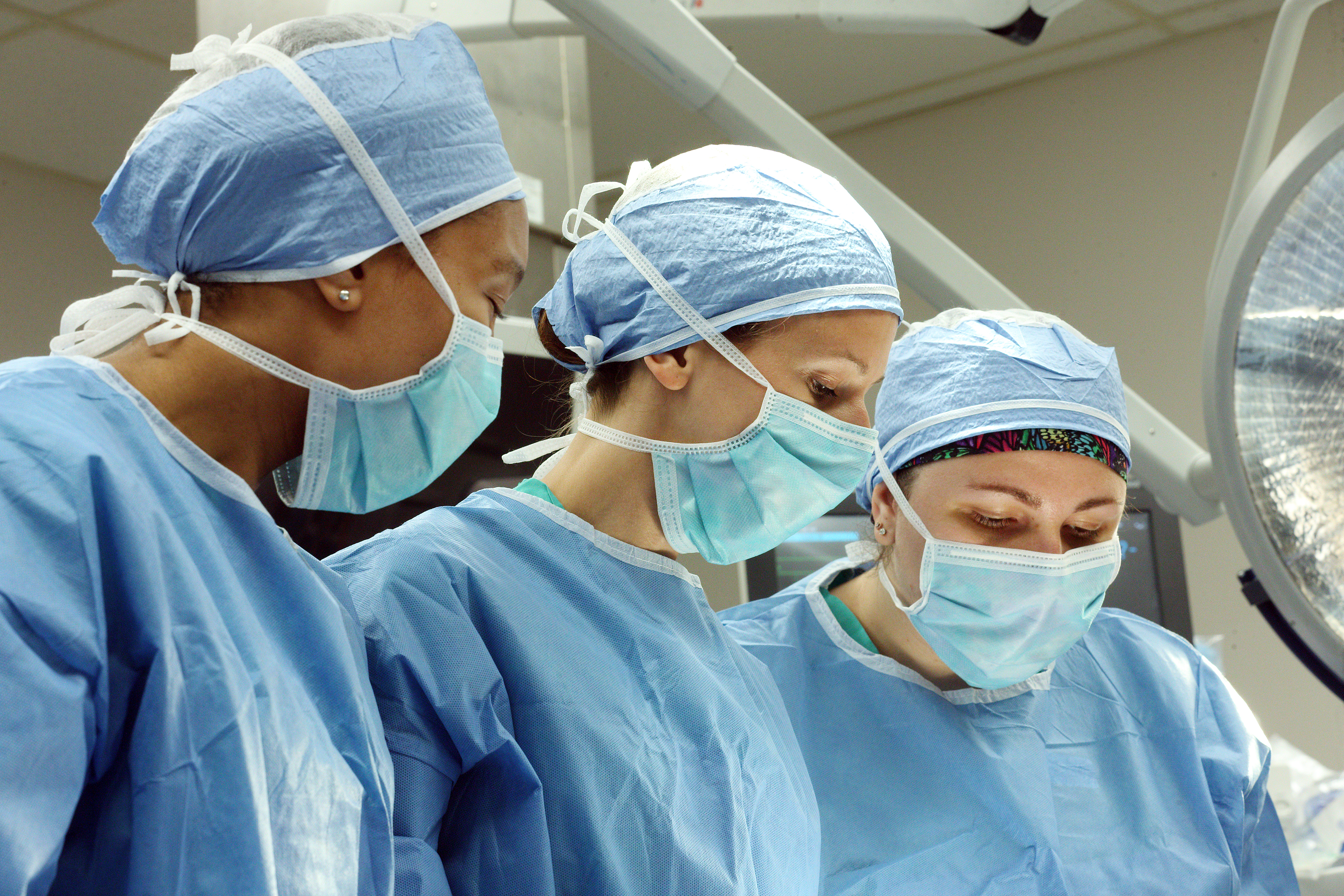 Nursing students at Johns Hopkins Bayview